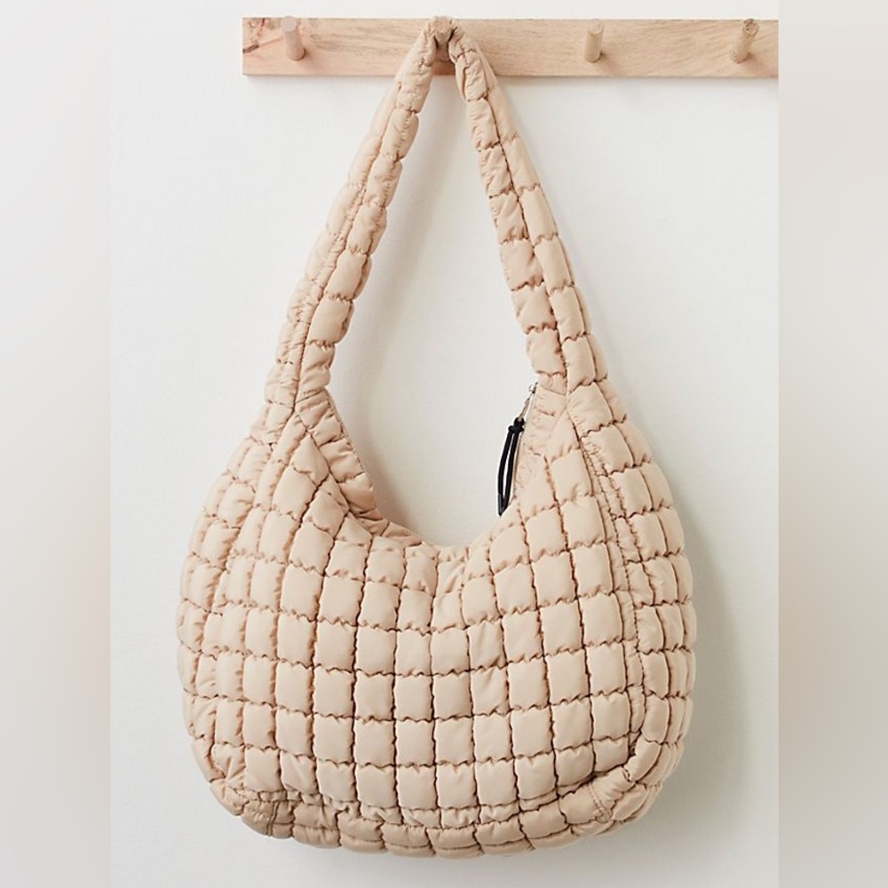 Free People Quilted Carryall Bag